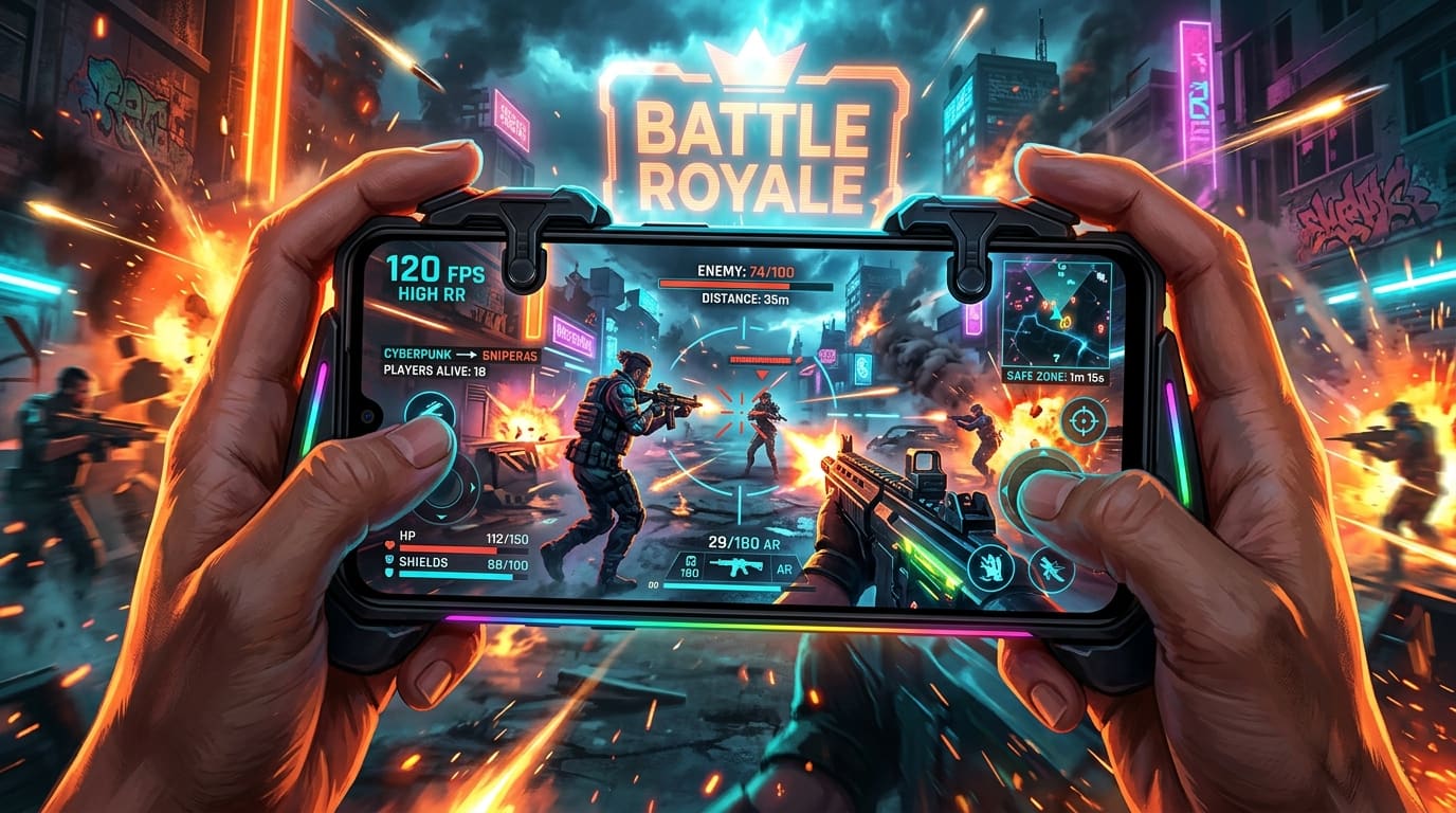 120 FPS High-Refresh Tactical FPS and Battle Royale Mobile Gaming