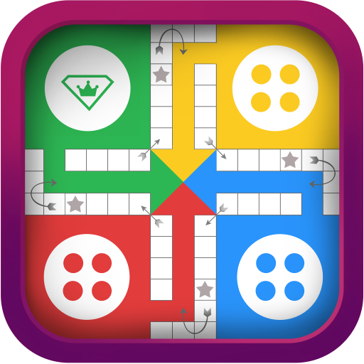Ludo STAR: 4-Player Online Dice Board Game with Friends & Chat icon