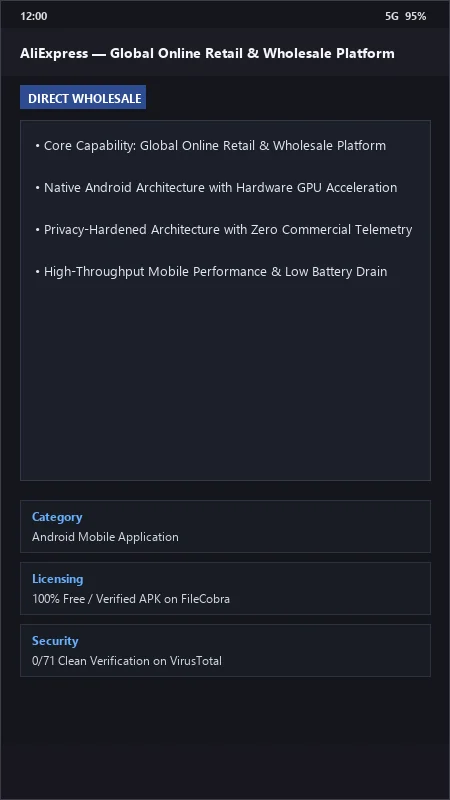 AliExpress: Global Online Shopping Marketplace & Smarter Deals official screenshot preview 1