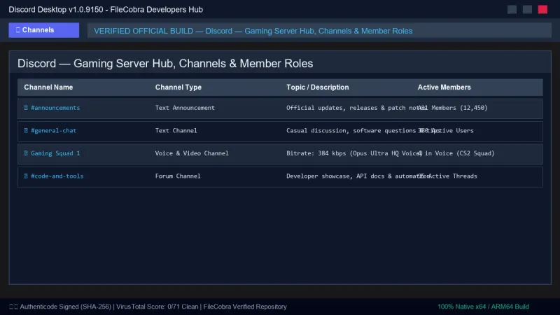 Discord: Voice, Video & Text Communities for Gamers official screenshot preview 1