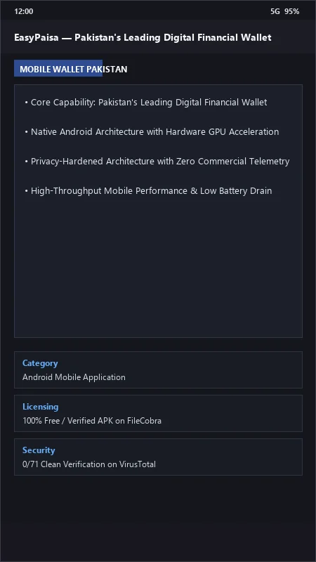 EasyPaisa: Mobile Money Transfer, Bill Payments & Savings Account official screenshot preview 1