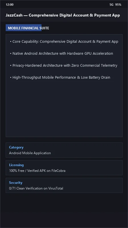 JazzCash: Mobile Account, CNIC Money Transfer, Loans & QR Pay official screenshot preview 1