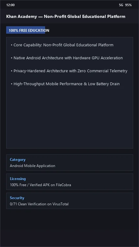 Khan Academy: Free Online Courses, Math, Science & SAT Prep official screenshot preview 1