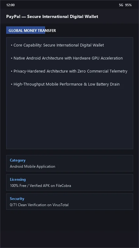 PayPal: Send Money, Mobile Pay, Bank Transfers & Buy Crypto official screenshot preview 1