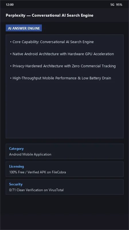 Perplexity: Interactive AI Search Engine & Citations official screenshot preview 1