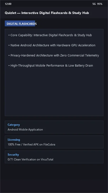 Quizlet: AI Study Sets, Flashcards, Practice Tests & Memory Games official screenshot preview 1