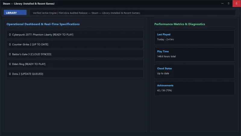 Steam: The Ultimate Gaming Platform & Storefront official screenshot preview 1